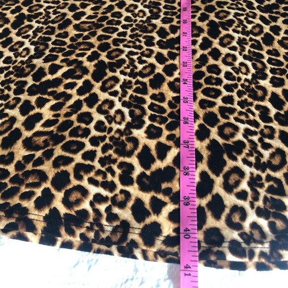 MIDI dress - leopard with pockets - Picture 6 of 6